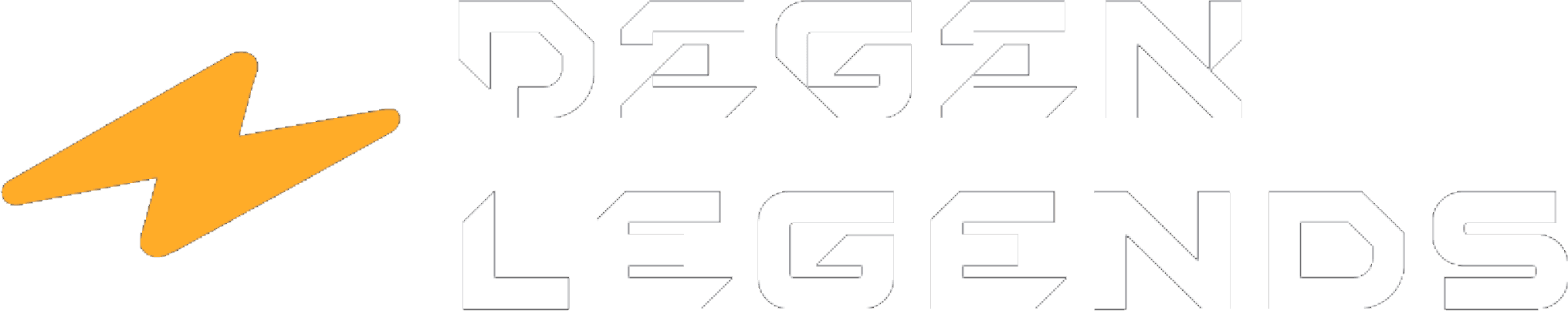 Logo e interface do jogo Degen Legends