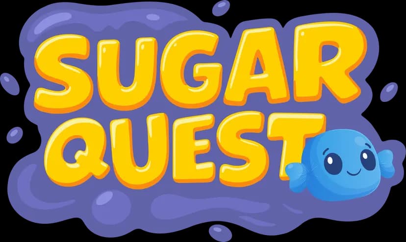 Interface do jogo Sugar Quest